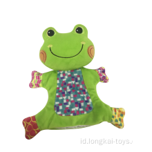 Boneka Tangan Green Frog